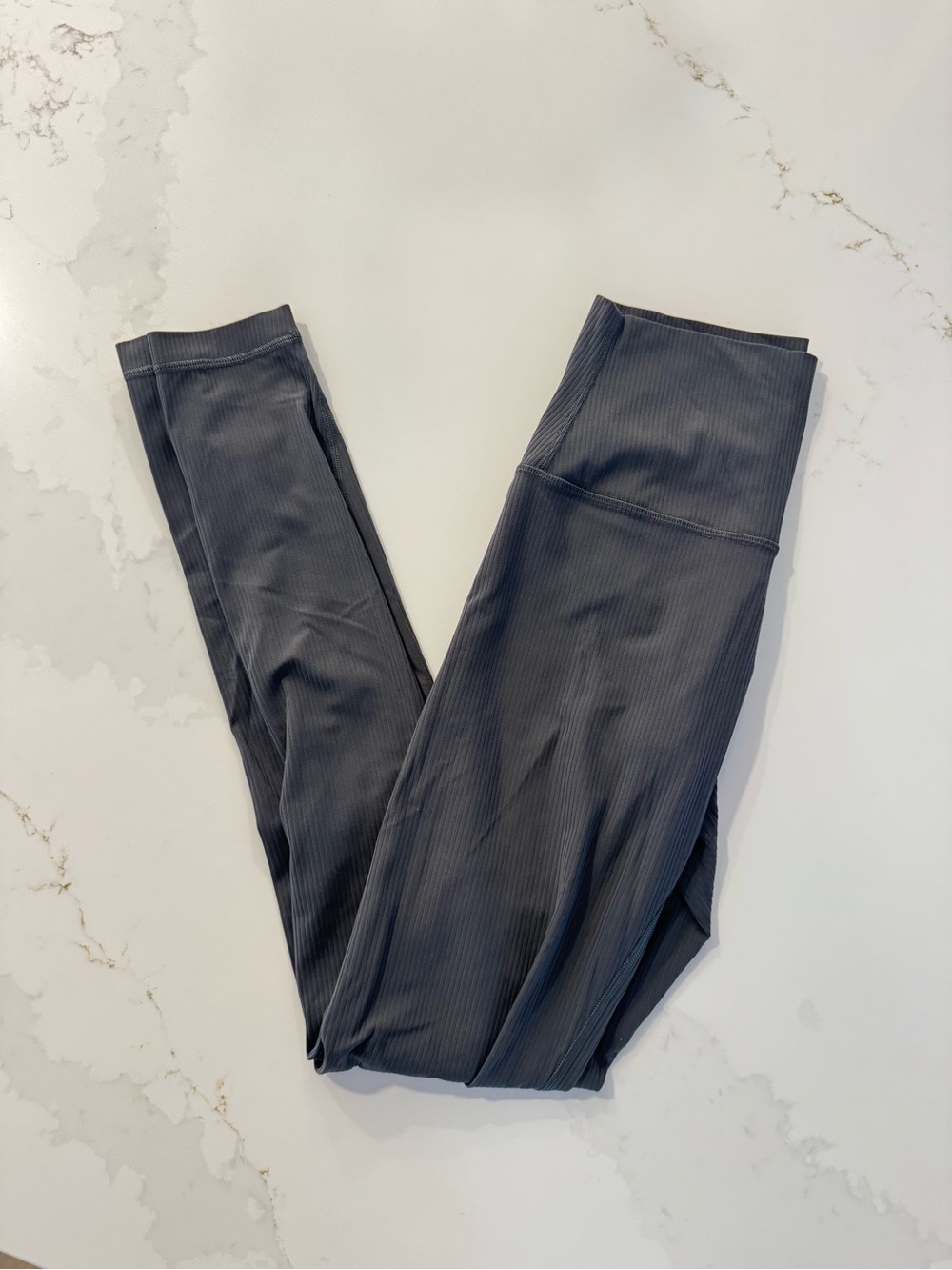 lululemon athletica Ribbed Black Leggings